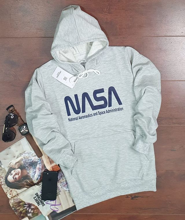 Hoodie for Men & Women – Unisex Printed Hoodie, Grey Casual Hooded Sweatshirt