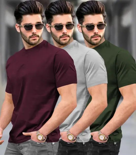 T-Shirt Combo Pack Of 3